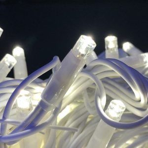 Штора-гірлянда Вулична 120 LED CX 3 на 1 м. тепло-біла