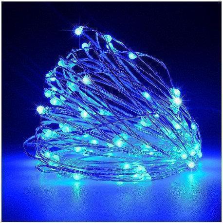 2089272234_shtora-girlyanda-na-midnomu Штора-гірлянда на Мідному дроті Роса 120 LED 3 на 0.6 м. тепло-біла — изображение 3