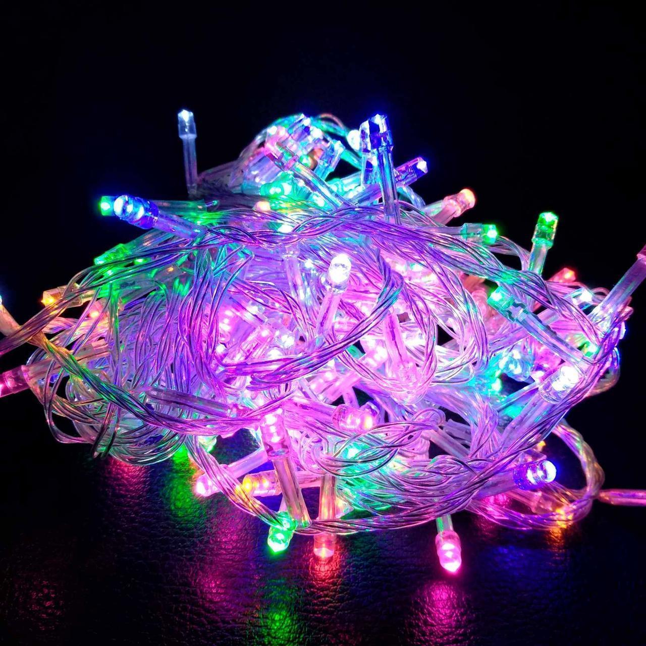 2089290619_shtora-girlyanda-300-led Штора-гірлянда 300 LED C 3 на 3 м. тепло-біла — изображение 4