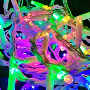 Дощ-гірлянда Вулична 120 LED CX 3 м. кольорова