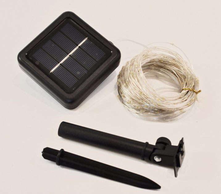 334734582 Гирлянда уличная для деревьев и веранд led капля росы solar от солнечной батареи 200 led 20м Холодный белый — изображение 3