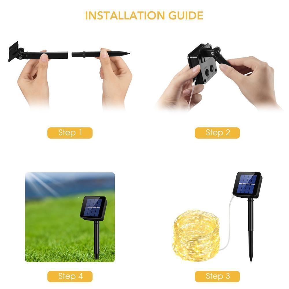 3380014421_w640_h640_3380014421 Капля росы solar от солнечной батареи 100 led 10 метров, синяя гирлянда уличная для деревьев и веранд led — изображение 12