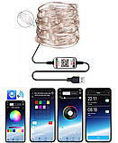 4072092408_w159_h159_girlyanda-smart-twin-rosa__2_ Гирлянда SMART-TWIN РОСА нить 100LED, USB, 10метров, BlueTooth RGB цвет(Управляется смартфоном) - Зображення 2