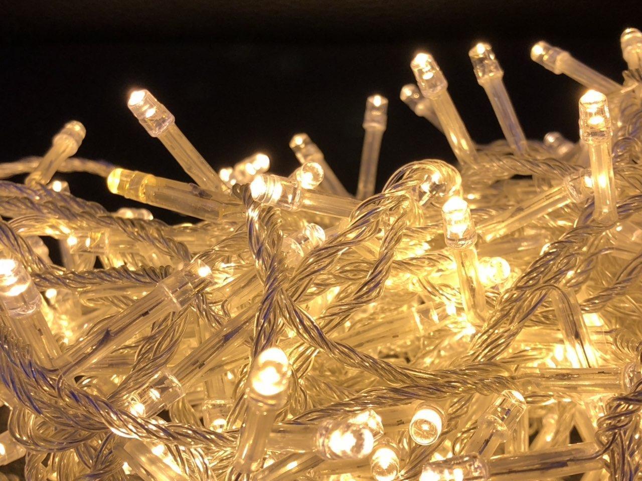 Штора-гірлянда 300 LED C 3 на 3 м. тепло-біла