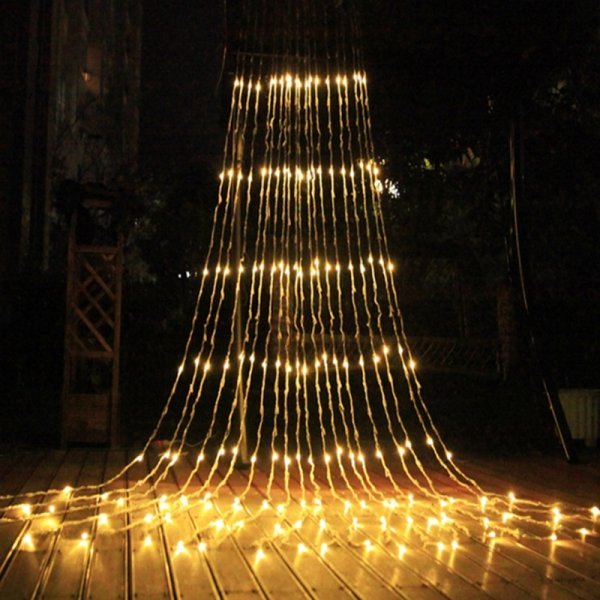 H41cb8b0b96024cb0873a55ae08e35ad4O Гирлянда водопад 3х2м метра 400 LED теплый мягкий цвет