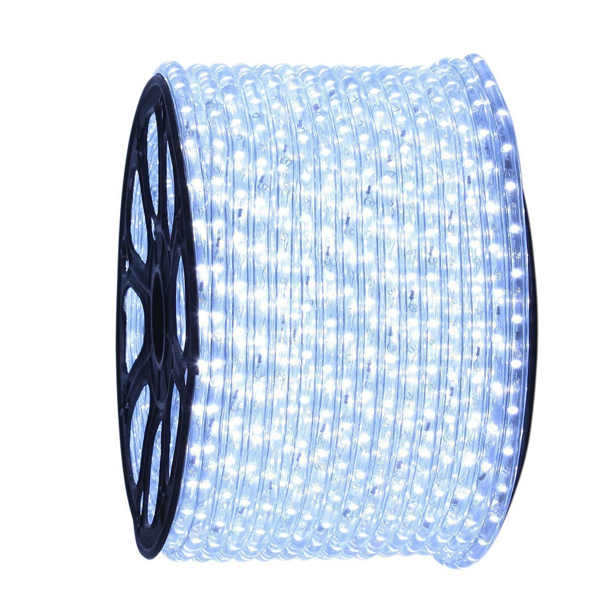 LED_бухта_белая_дюралайта_белый_свет Дюралайт белый 100 м 2WRL двухжильный пвх трубка LED light — изображение 2