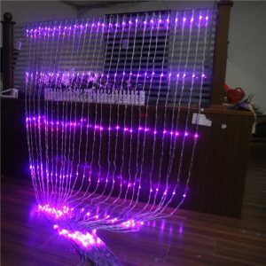 Гирлянда водопад 3 на 2,25 метра 580 LED синяя