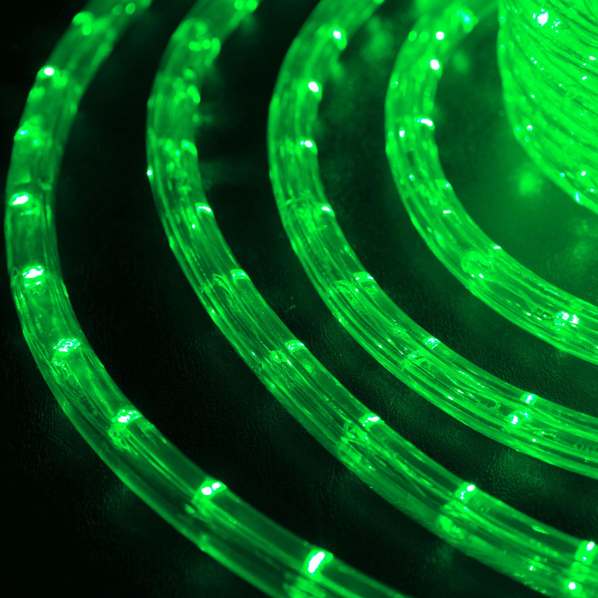 LED_круглый_дюралайт_10_метров_светодиодного_провода_зеленый_цвет Зеленый шланг дюралайт набор 10 метров 2WRL LED комплект готовый — изображение 6