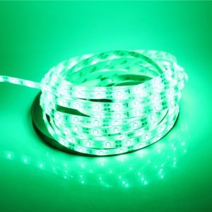Светодиодная лед лента 5050 LED зеленая 5 метров
