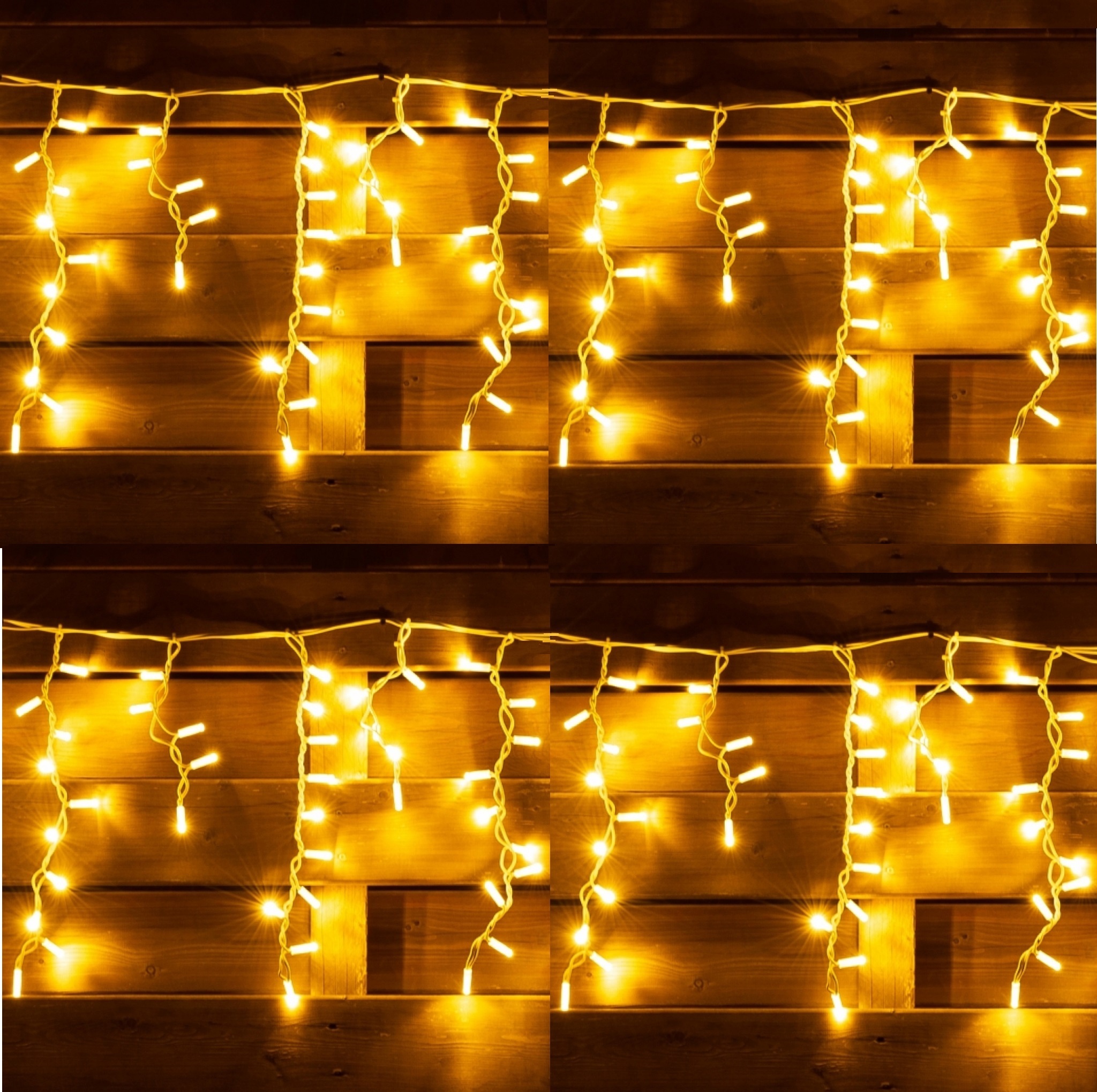 U1_big Бахрома 210LED гирлянда 5м *0,7 силиконовый прозрачный провод PI44 — изображение 14