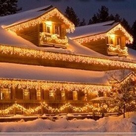 Гирлянда Бахрома Фасадная LED