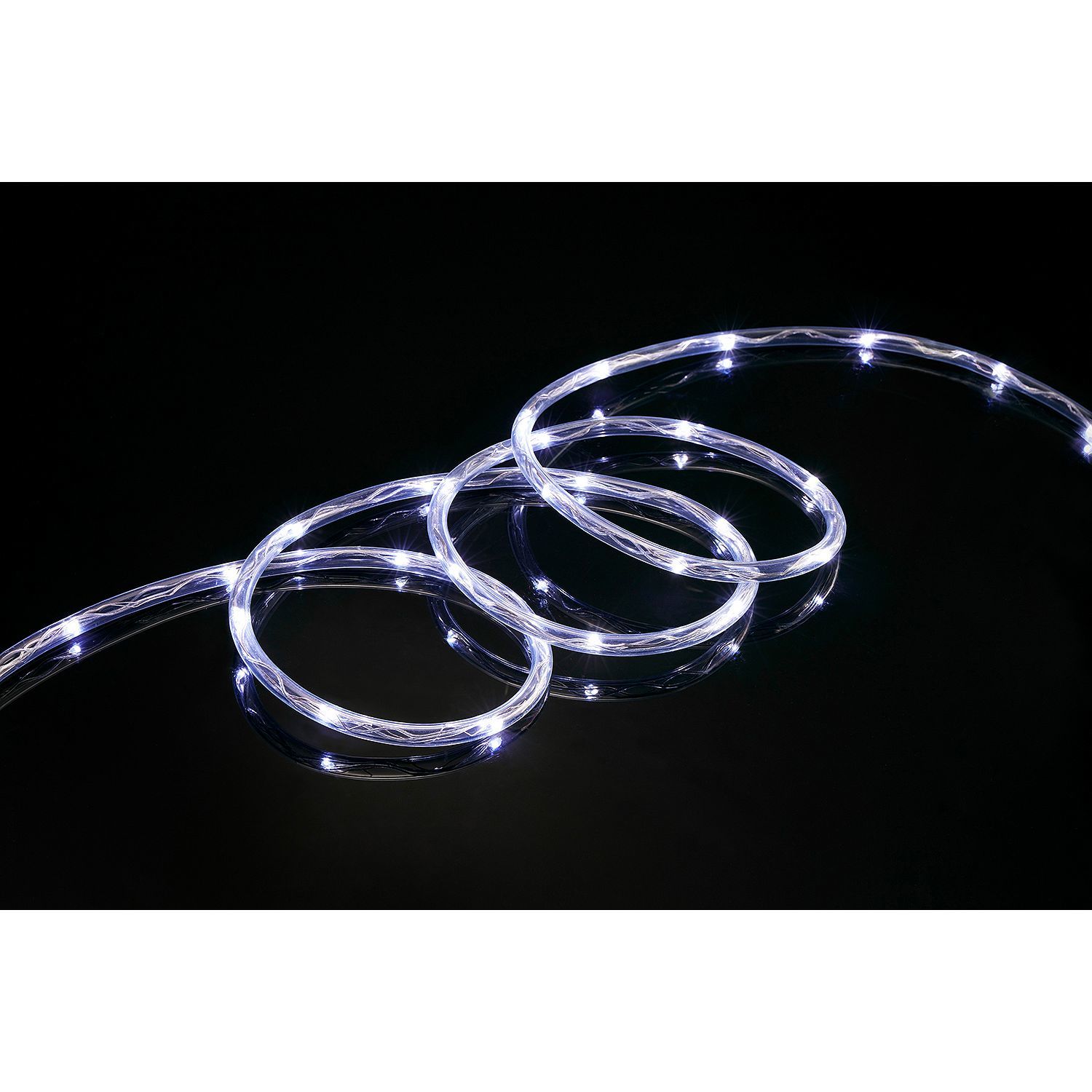 Белый шланг дюралайт комплект готовый набор 20 метров 2WRL LED круглый отрезок — изображение 3