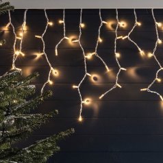 Бахрома желтая 3м на 0,7м 100LED КАУЧУК