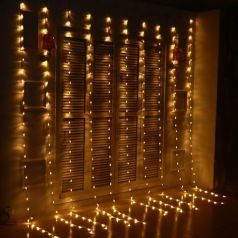 Гирлянда светодиодный водопад 2 на 2 метра 200 LED