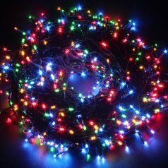 Гирлянда нить 35 метров 480 LED на дерево уличная Мультик