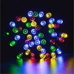 Гирлянда нить 20 метров 200 LED на дерево уличная разноцветная