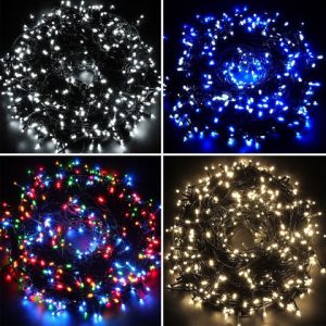 Гирлянда нить 40 метров 400 LED на дерево уличная Мультик