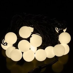 Гирлянда Мульти Шарики Led 40 Ø 23 мм Теплый Белый