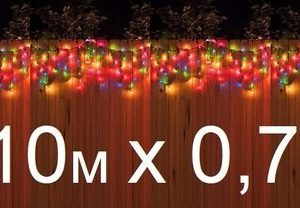 Бахрома ПВХ проводе 10 м на 0,7 м 150 LED