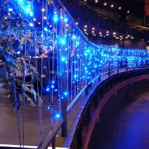 Бахрома 10 м на 0,7 м 150LED Синий цвет