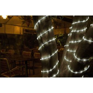 Белый шланг дюралайт комплект готовый набор 20 метров 2WRL LED круглый отрезок