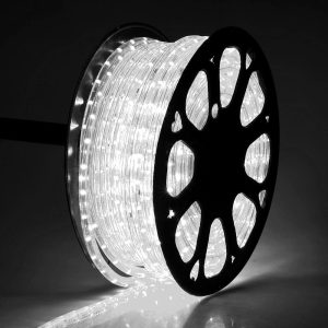 Белый дюралайт 50 метров 2WRL LED светодиодный лэд