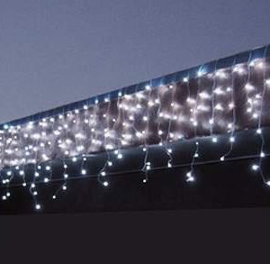 Бахрома 10 м на 0,7 м150 LED Белый цвет