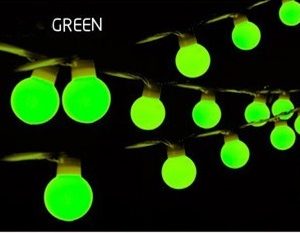 Крупные новогодние светодиодные LED шары большие