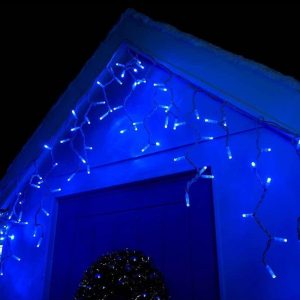 Бахрома 5 м на 0,7 м 160 LED Синий цвет