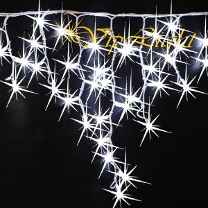 Бахрома 5 м на 0,7 м 160 LED с мерцанием каждого светодиода уличная