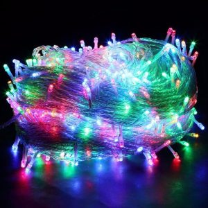Гирлянда 400 LED Разноцветная 20 метров