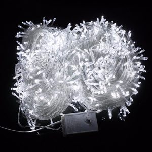 Гирлянда 400 LED Белая 20 метров