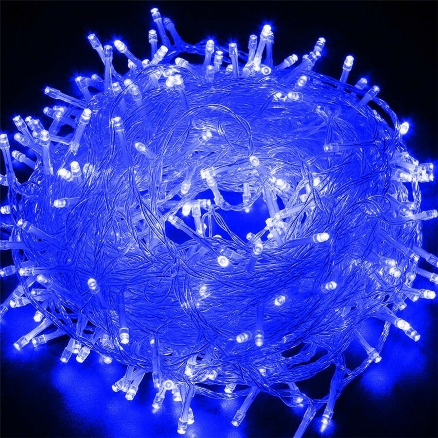 Гирлянда_новогодняя_для_украшения_елки_дома Гирлянда 800 LED Разноцветная 40 метров — изображение 3