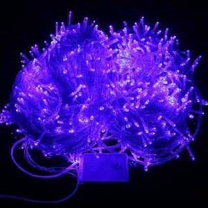 Гирлянда 400 LED Синяя 20 метров