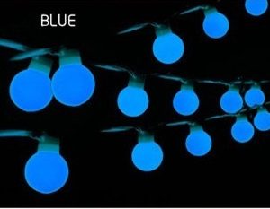 Гирлянда шары большие LED разноцветные RGB