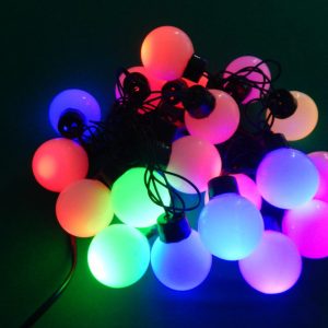 Гирлянда МультиШарики Led 28 Ø 18 мм RGB