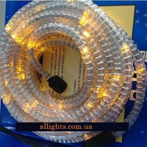 Гофрированный отрезок светодиодного шланга дюралайт 20 метров LED