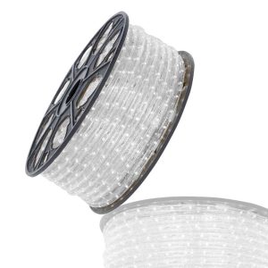Фасадная гирлянда дюралйт LED светодиодная гофрированная 100 метров бухта