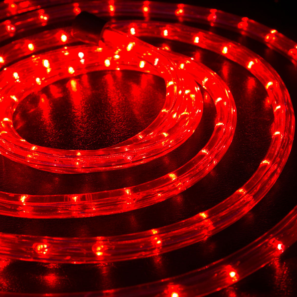 Дюралайт_из_десяти_метров_готового_куска_красного_цвета_led_10m Красный светодиодный дюралайт 2WRL LED 10 метров готовый набор комплект — изображение 5
