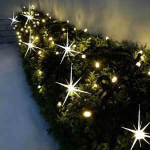 Гирлянды с мерцанием string нити каучуковый кабель провод 100 LED 10 метров