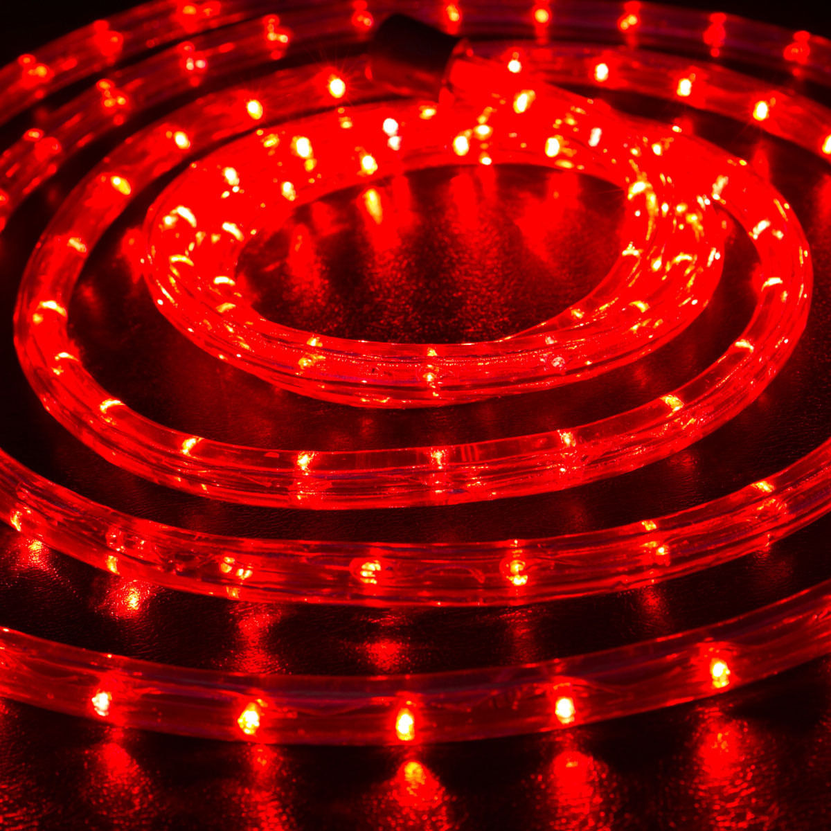Красный_дюралайт_10_метров_готовый_отрезок_набор_шланга_LED Красный светодиодный дюралайт 2WRL LED 10 метров готовый набор комплект — изображение 2