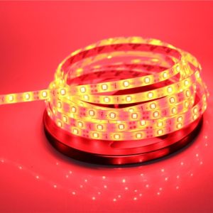 Светодиодная лента 5 метров 5050 LED красная