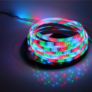 Разноцветная лента 5050 LED RGB 5 метров мультик
