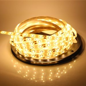 Светодиодная лента 5050 LED 5 метров желтая