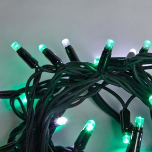 Нить светодиодная гирлянда string 100 LED каучук 10 метров
