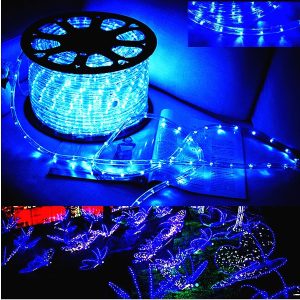 Дюралайт синий 100 м 2WRL двухжильный пвх трубка LED light