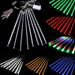 Сосулька тающая с мерцанием 30 см, LED