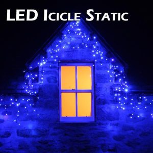 Бахрома ПВХ 5 м на 0,7 м 120 LED Синий цвет