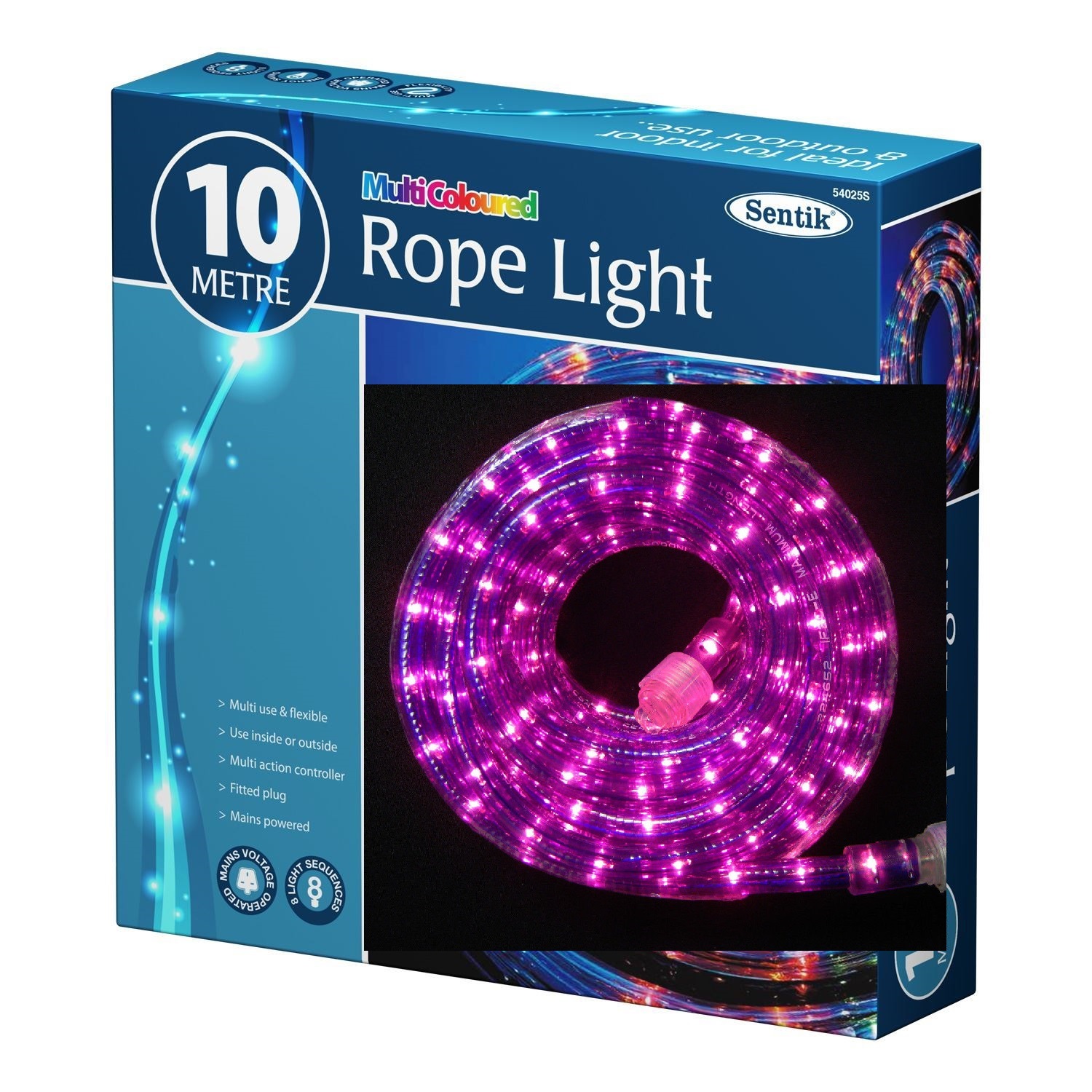 Готовый комплект шланга 10 м дюраалйт светодиодного фиолетовый цвет 2WRL LED