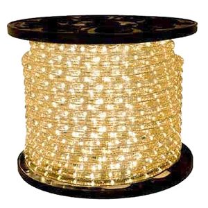 Тепло белый цвет гирлянды светодиодный дюралайт LED